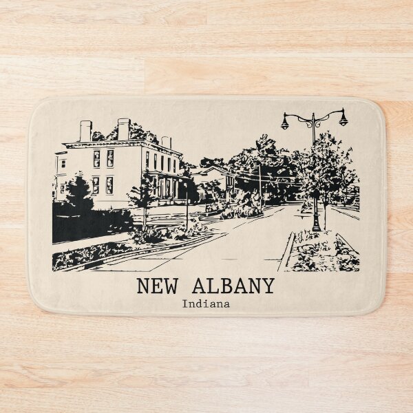 Item preview, New Albany - Indiana designed and sold by Lakeric Cityscapes.