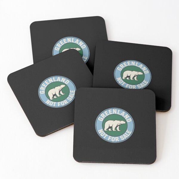 Item preview,  Greenland Not For Sale Vintage Polar Bear Retro Badge designed and sold by TrenFid.