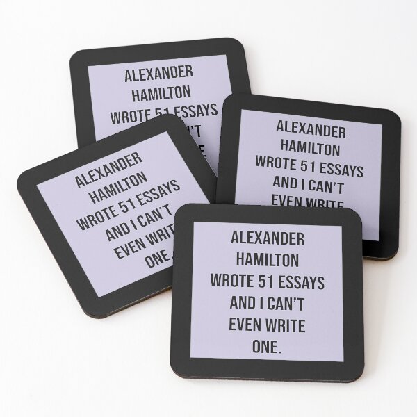 Item preview,  Alexander Wrote 51 Essays And I Cant Even Write One In Violet designed and sold by OuidMan.