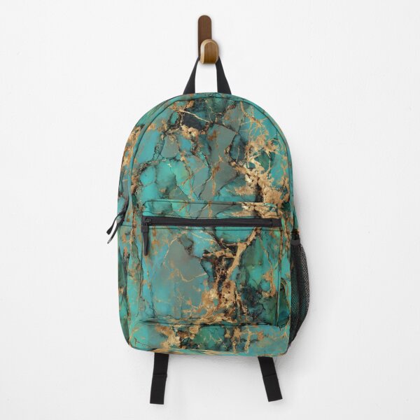 Item preview, Transformative Teal Kintsugi Mapscape designed and sold by Ewa Miller.
