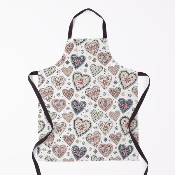 Item preview, Nordic Folk Valentine Hearts | Scandinavian Folk Design designed and sold by Shuga-Design.