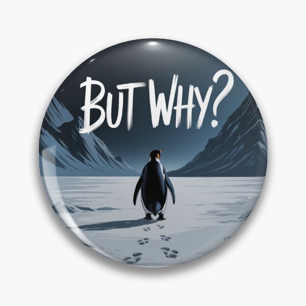 Item preview, Penguin Heading Towards Mountain - But Why? designed and sold by Mohommadzaki Mulla.