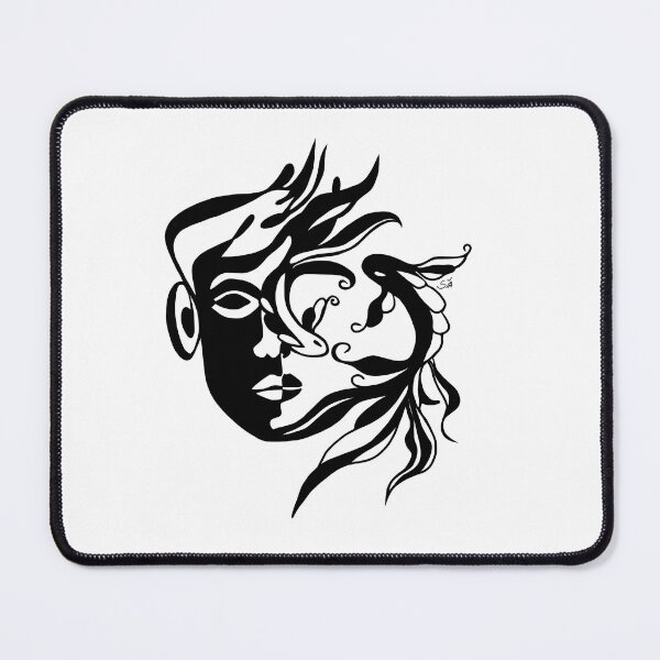Item preview, Fish – Spirit Animal | Power Animal Portrait (Pisces Zodiac) designed and sold by Sia's Shadow Gallery.