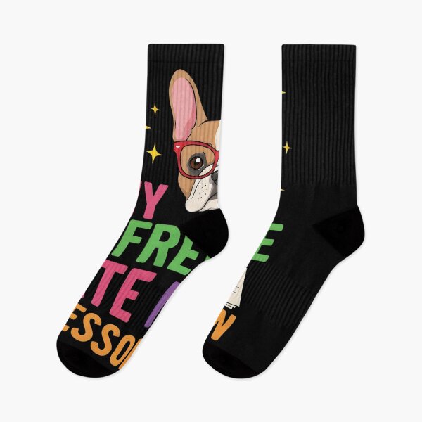 Item preview, My Frenchie Ate My Lesson Plan Funny Teacher Dog Quote designed and sold by OlakunleOloroz.