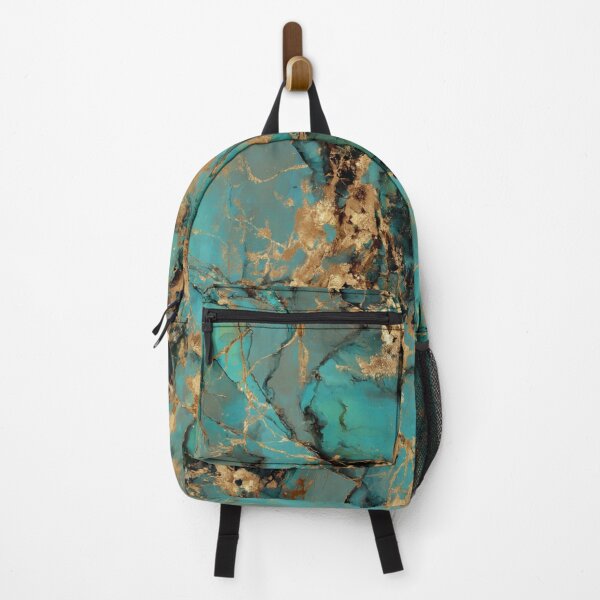 Item preview, Transformative Teal Kintsugi Mapscape designed and sold by Ewa Miller.
