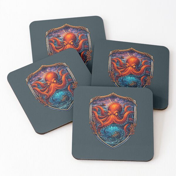 Item preview, Octopus Sunset Design designed and sold by Planetporridge.