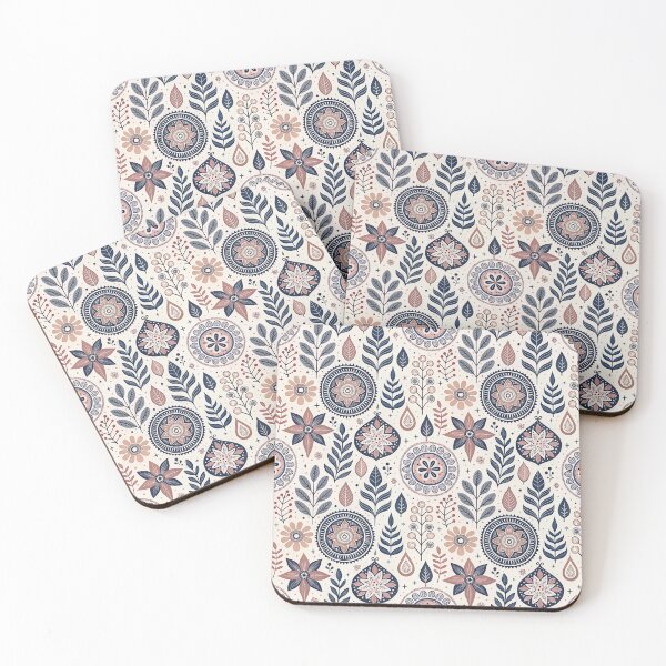 Item preview, Nordic Rosette & Floral Folk | Scandinavian Romantic Symbols designed and sold by Shuga-Design.