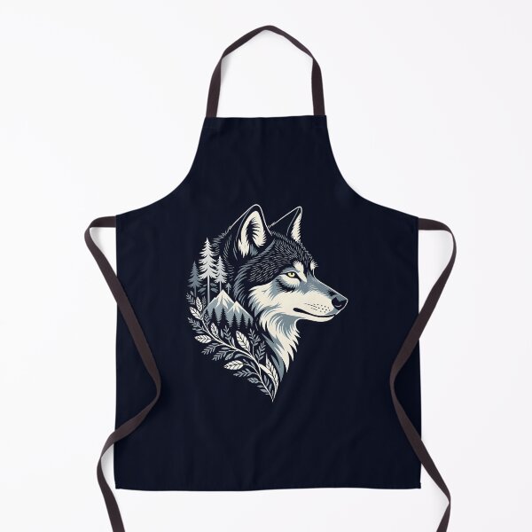 Item preview, Wolf silhouette designed and sold by PrintLabStudio.