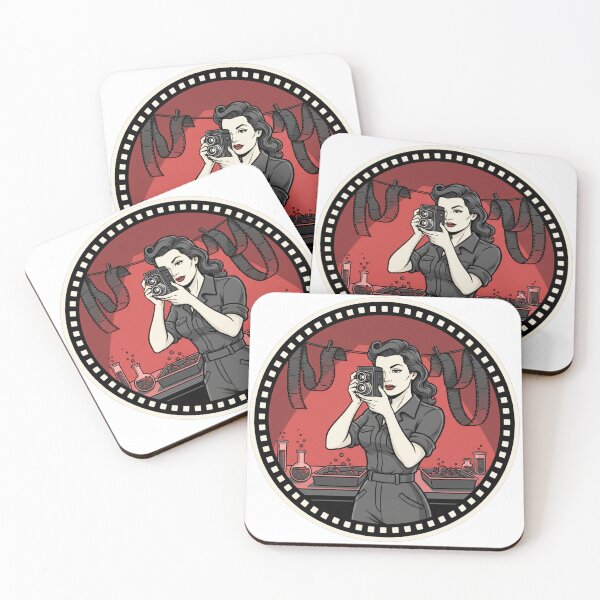 Item preview, Vintage Female Photographer – Darkroom Art designed and sold by C3J7.