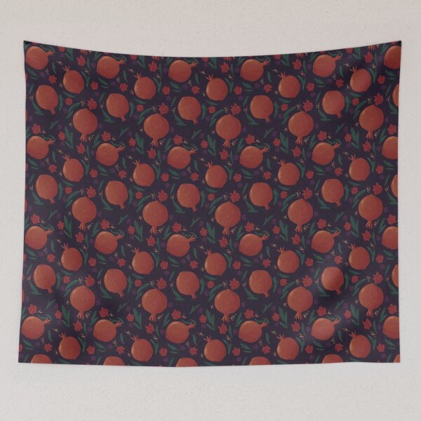 Item preview, Granate wallpaper night designed and sold by Nicofiish.