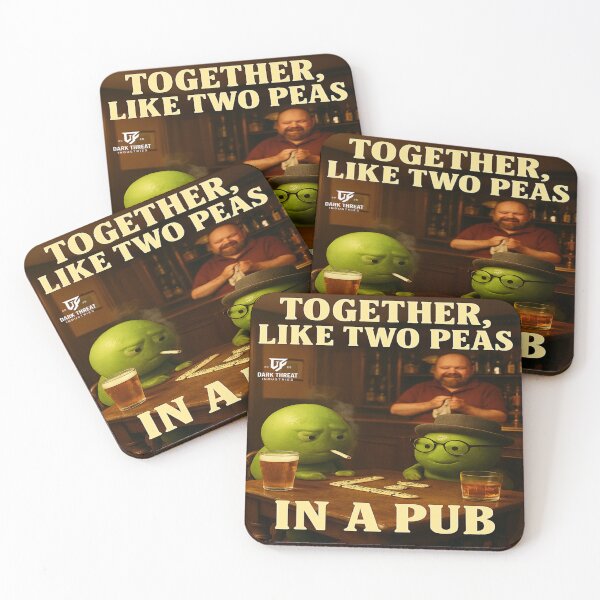 Item preview, 2 Peas in a Pub designed and sold by Dark Threat Industries.