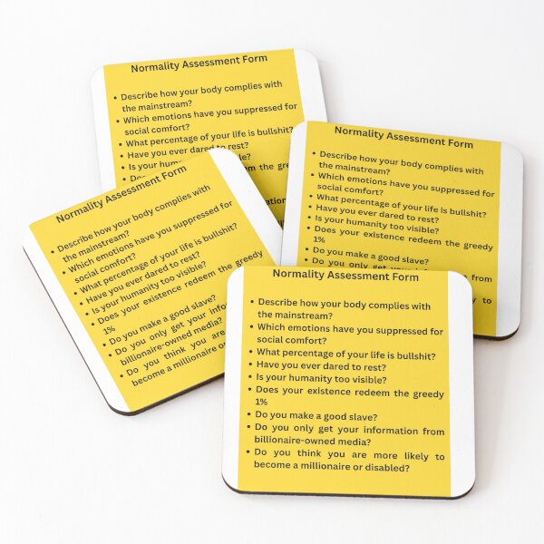 Item preview, Normality Assessment Form designed and sold by Dollysen.