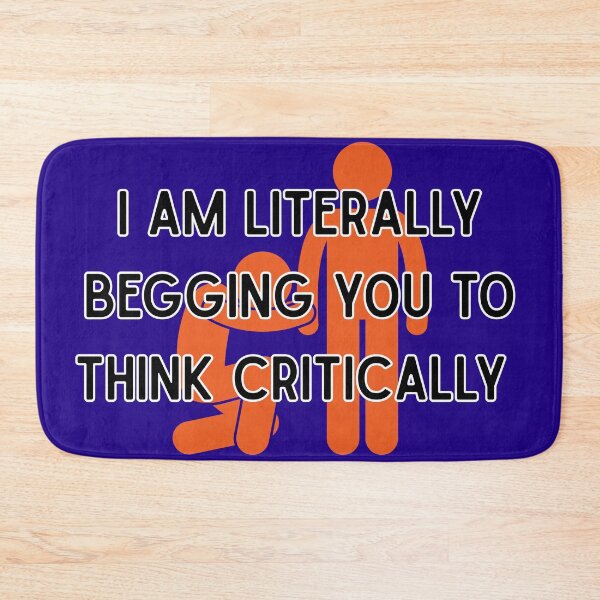 Item preview, Think critically designed and sold by DrWhatever.