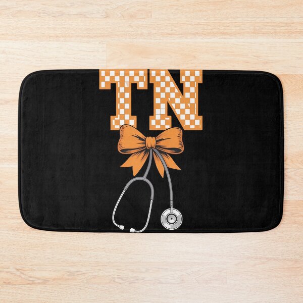 Item preview, US States TN Nurse Stethoscope Checkered Bow, Tennessee designed and sold by SyncSusscess.