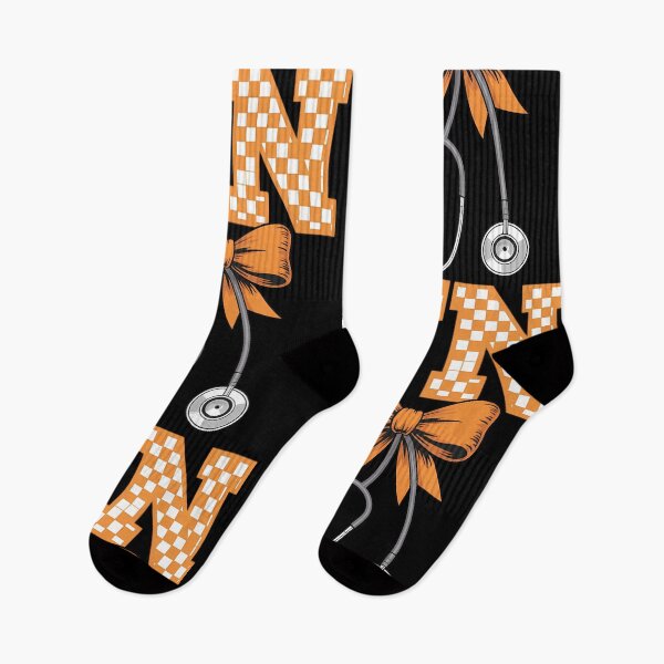 Item preview, US States TN Nurse Stethoscope Checkered Bow, Tennessee designed and sold by SyncSusscess.
