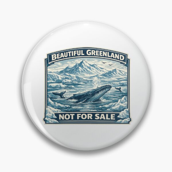 Item preview, Greenland Is Not for sale meme poster designed and sold by olenapetol.