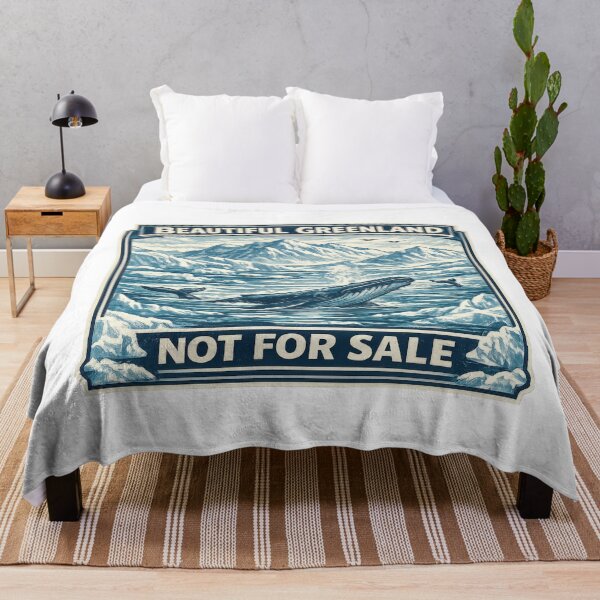 Item preview, Greenland Is Not for sale meme poster designed and sold by olenapetol.