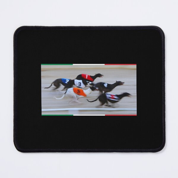 Item preview, Vintage Dog Racing Photo | Retro Greyhound Racing Art | Classic Canine Graphic designed and sold by Otaku Style.