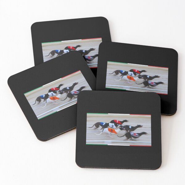 Item preview, Vintage Dog Racing Photo | Retro Greyhound Racing Art | Classic Canine Graphic designed and sold by Otaku Style.