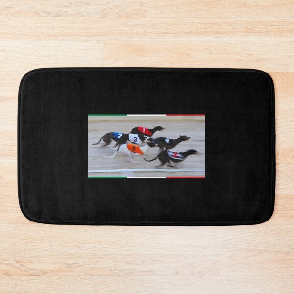Item preview, Vintage Dog Racing Photo | Retro Greyhound Racing Art | Classic Canine Graphic designed and sold by Otaku Style.