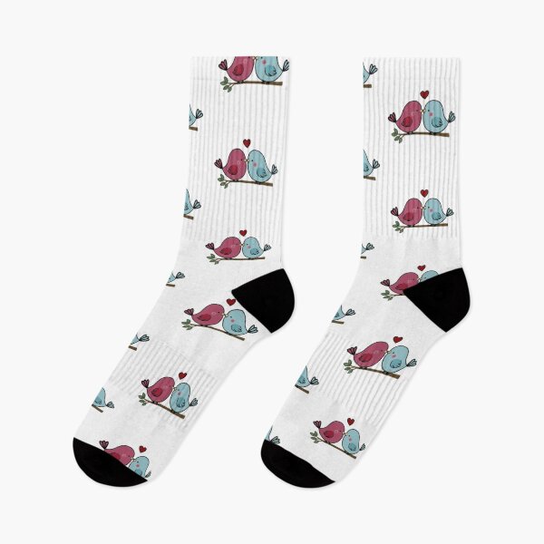 Item preview, Valentine love birds  designed and sold by Nimznology.