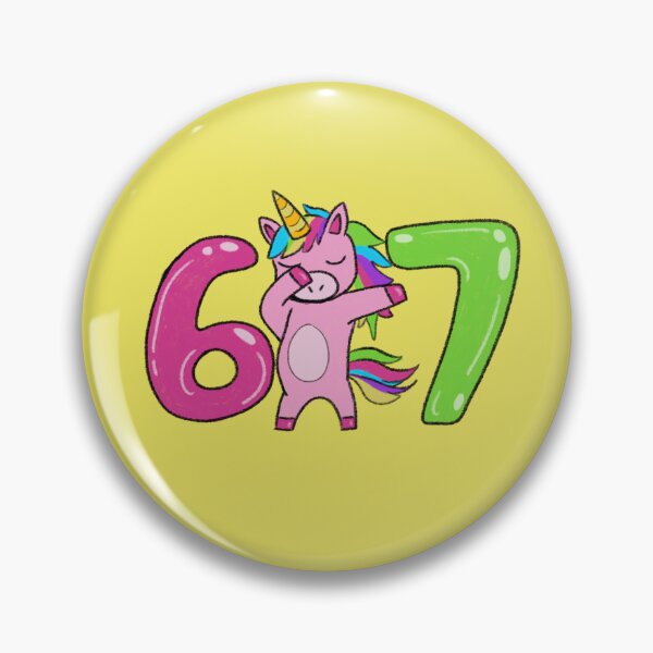 Item preview, Cute 67 Unicorn designed and sold by NinniShop.
