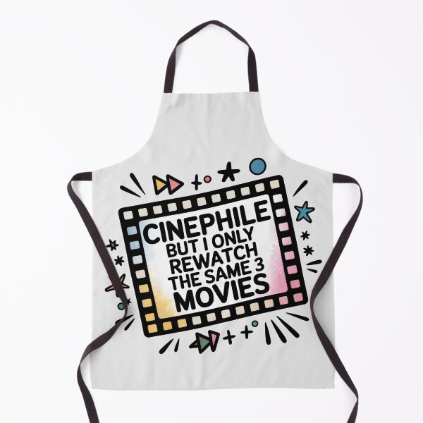 Item preview, Cinephile Rewatching The Same 3 Movies Funny Film Lover Art designed and sold by SplashTastic.