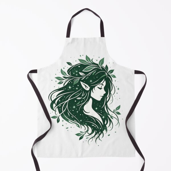 Item preview, Mavka Forest Spirit – Minimal Fantasy Nature T-Shirt designed and sold by JordanInk Studio.