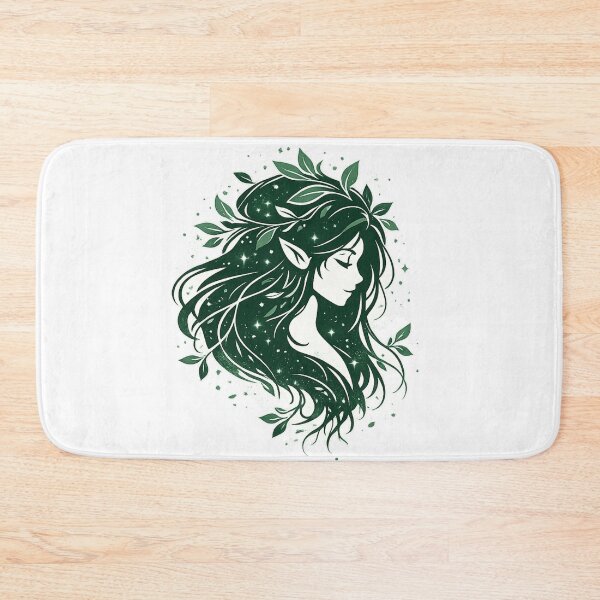 Item preview, Mavka Forest Spirit – Minimal Fantasy Nature T-Shirt designed and sold by JordanInk Studio.