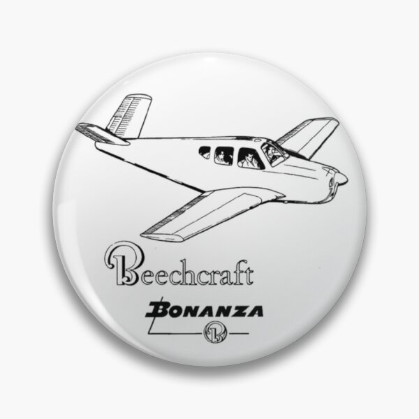 Item preview, bonanza airplane vtail beechcraft poh art pilot club designed and sold by PilotandPlane.
