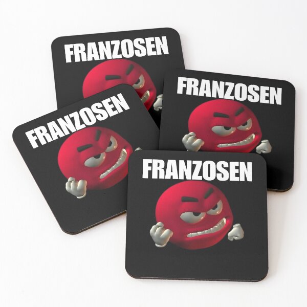 Item preview, French red evil emoji designed and sold by LayersDesign.