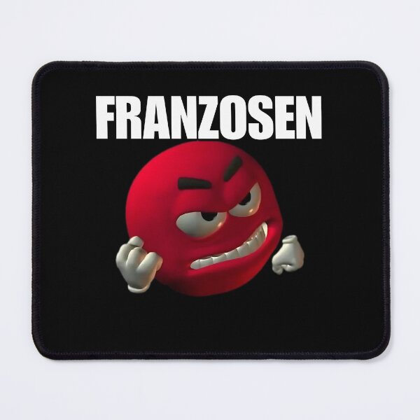 Item preview, French red evil emoji designed and sold by LayersDesign.
