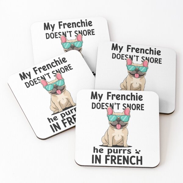 Item preview, Purring Frenchie Funny French Bulldog Owner Joke designed and sold by OlakunleOloroz.