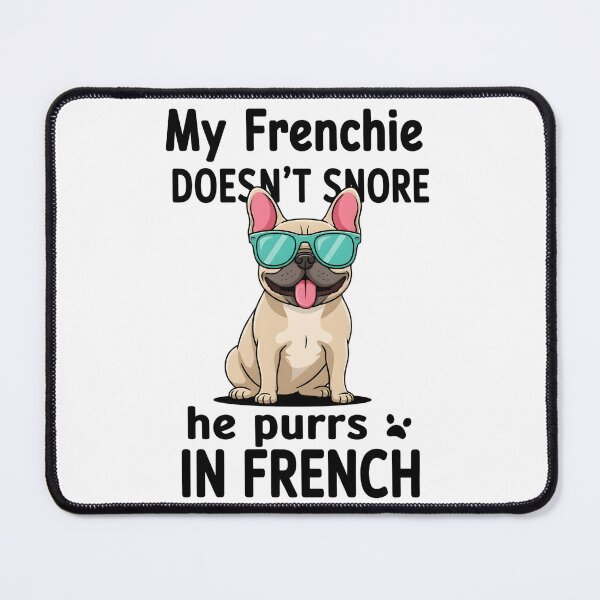 Item preview, Purring Frenchie Funny French Bulldog Owner Joke designed and sold by OlakunleOloroz.