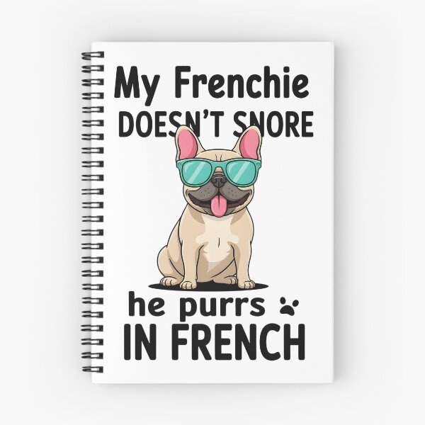 Item preview, Purring Frenchie Funny French Bulldog Owner Joke designed and sold by OlakunleOloroz.