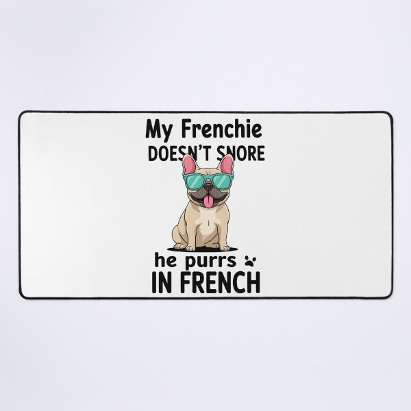 Item preview, Purring Frenchie Funny French Bulldog Owner Joke designed and sold by OlakunleOloroz.