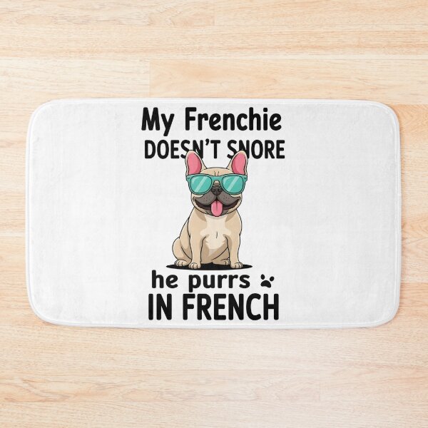 Item preview, Purring Frenchie Funny French Bulldog Owner Joke designed and sold by OlakunleOloroz.