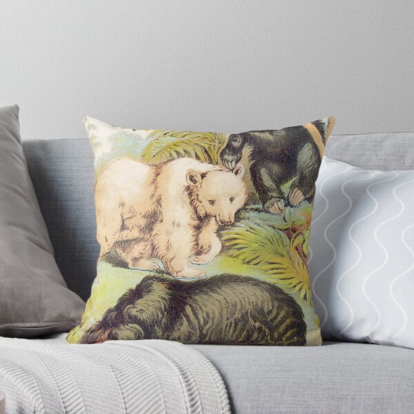 Item preview, Species of Bears vintage illustration art designed and sold by Vintage Designs +.