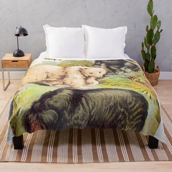 Item preview, Species of Bears vintage illustration art designed and sold by Vintage Designs +.