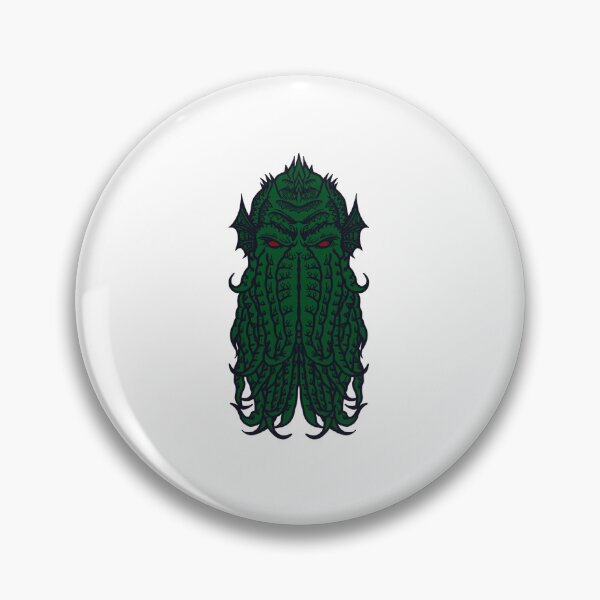 Item preview, Green Tribal Cthulhu Face designed and sold by Steeb757.