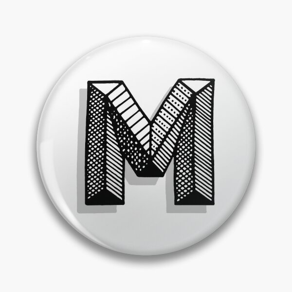 Item preview, Letter M designed and sold by Marta Ambrosetti.