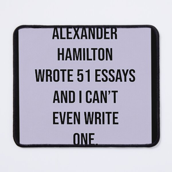 Item preview, Alexander Wrote 51 Essays And I Cant Even Write One In Violet designed and sold by OuidMan.