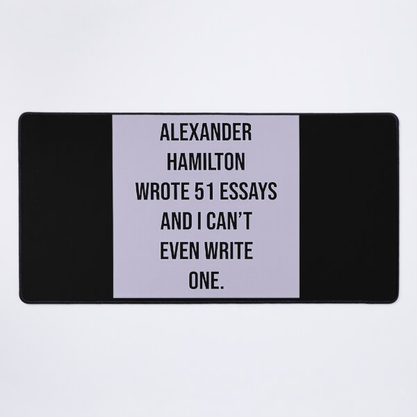 Item preview, Alexander Wrote 51 Essays And I Cant Even Write One In Violet designed and sold by OuidMan.