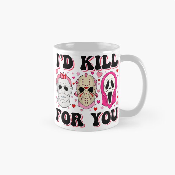 Item preview, I’d Kill For You – Horror Valentine Design | Dark Love Illustration designed and sold by yahya arboun.