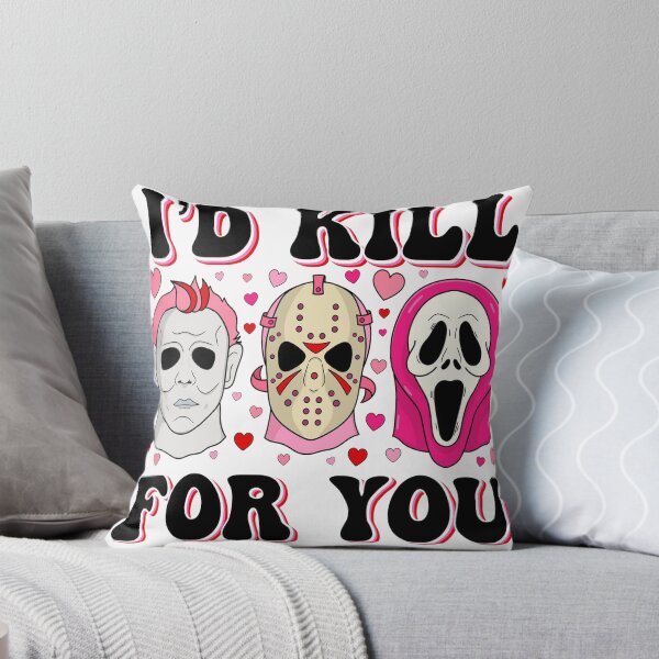 Item preview, I’d Kill For You – Horror Valentine Design | Dark Love Illustration designed and sold by yahya arboun.