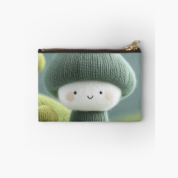 Item preview, Cute Knitted Mushroom – Kawaii Crochet Amigurumi designed and sold by v1per4ever.