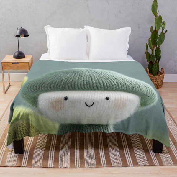Item preview, Cute Knitted Mushroom – Kawaii Crochet Amigurumi designed and sold by v1per4ever.