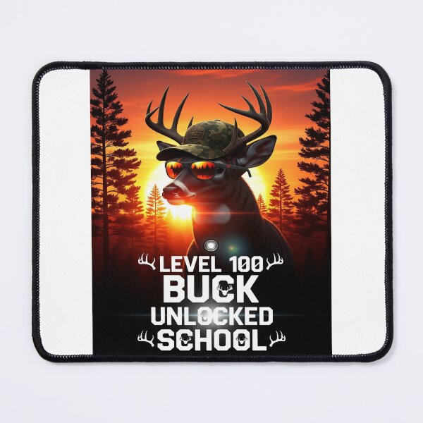 Item preview, Level 100 Buck Unlocked School Gamer Hunter Silhouette designed and sold by JaaCreativeShop.