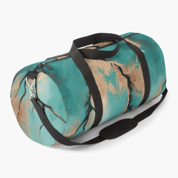 Item preview, Transformative Teal Kintsugi Mapscape designed and sold by Ewa Miller.