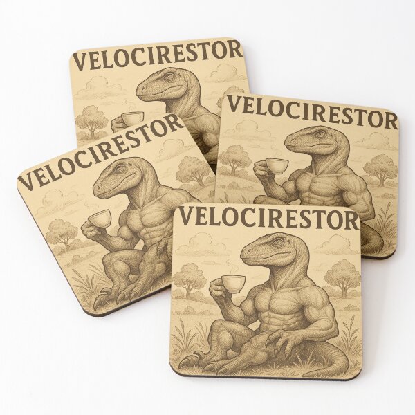 Item preview, Chill Jacked Velociraptor  designed and sold by SwoleSaurus.